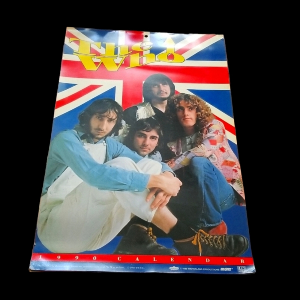 The Who 1990 Calendar